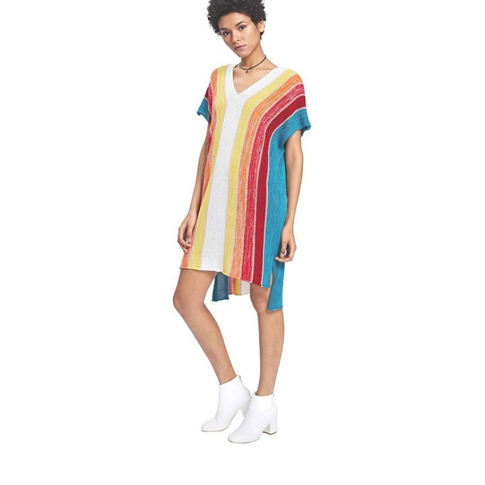 JANICA Short Sleeve Cotton T-Shirt Dress - Picture 2 of 5